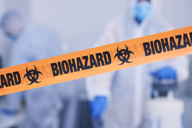 Professional Biohazard technician working in Wynnewood, PA